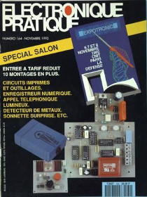 Electronique pratique n°164 novembre 1992
