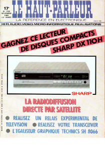 Le Haut-Parleur n°1722 novembre 1985