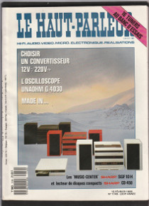 Le Haut-Parleur n°1749 février 1988