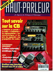 Le Haut-Parleur n°1811 avril 1993