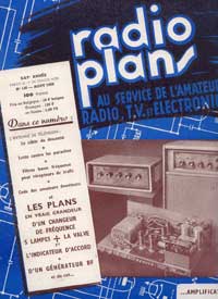 Radio Plans n°130 août 1958