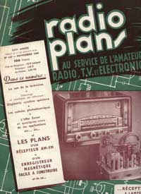 Radio Plans n°133 novembre 1958