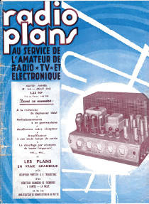 Radio Plans n°166 août 1961