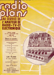 Radio Plans n°179 septembre 1962