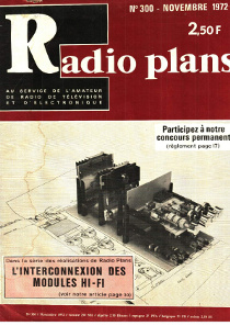Radio Plans n°300 novembre 1972