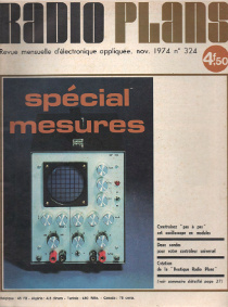 Radio Plans n°324 novembre 1974
