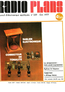 Radio Plans n°359 octobre 1977