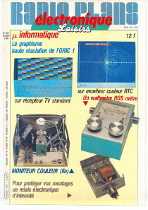 Radio Plans n°431 octobre 1983