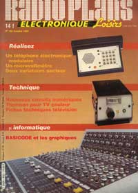 Radio Plans n°455 octobre 1985