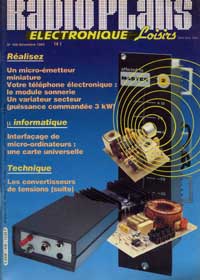 Radio Plans n°456 novembre 1985