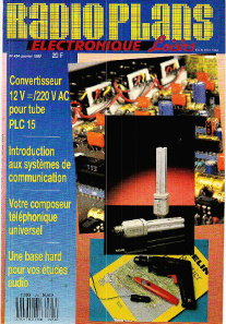 Radio Plans n°494 janvier 1989