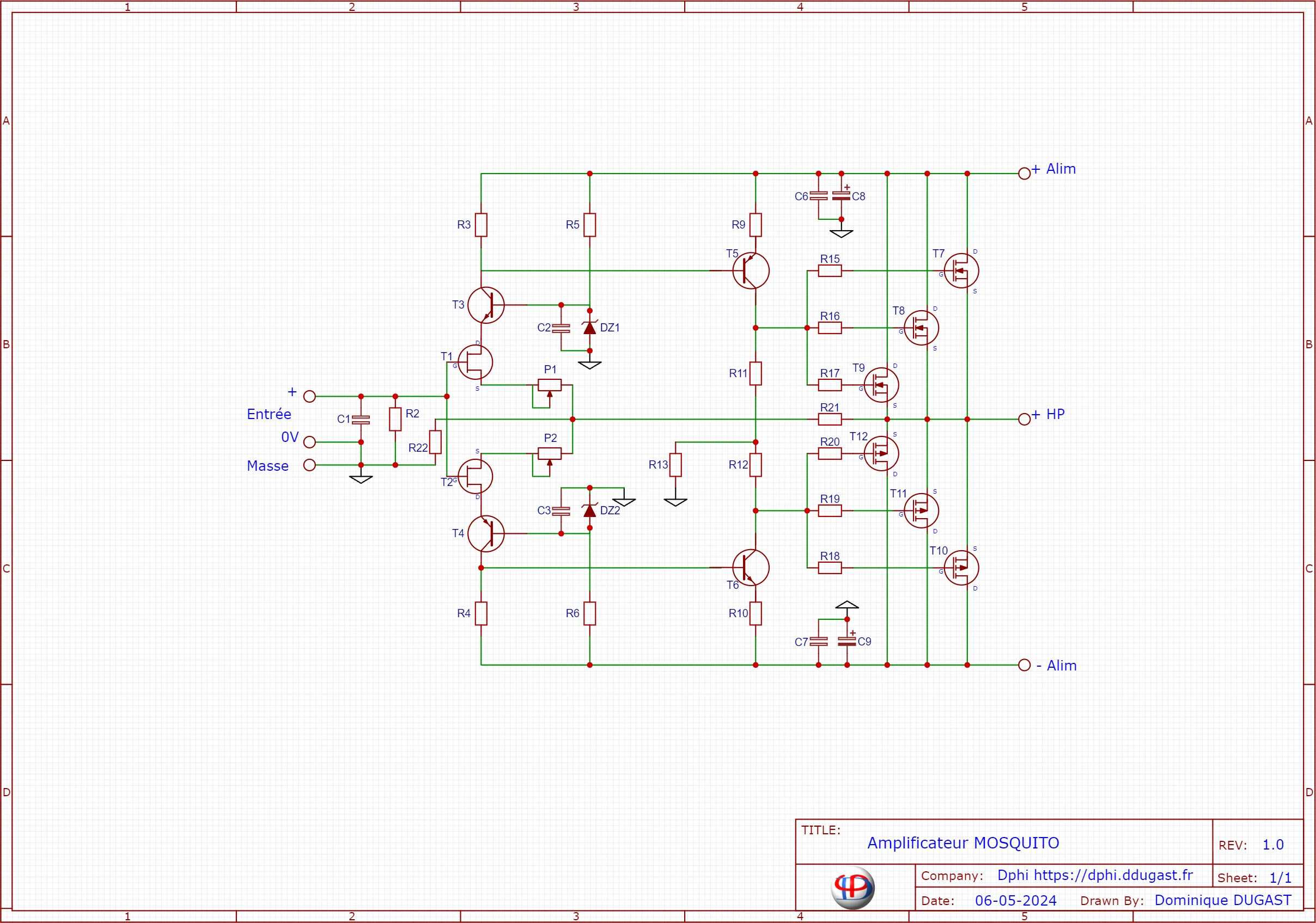 Le schéma du Mosquito